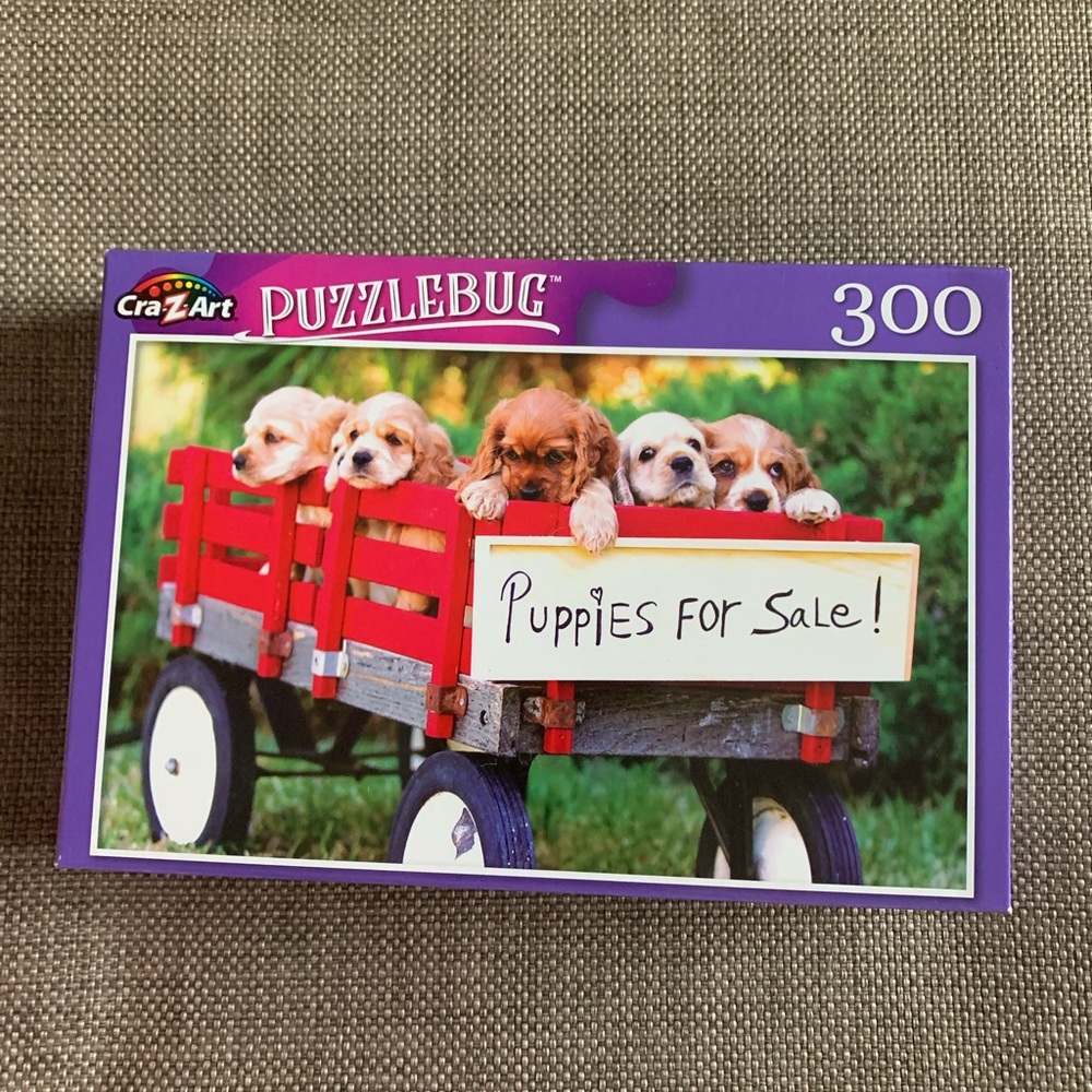 Red wagon puppies for sale jigsaw puzzle